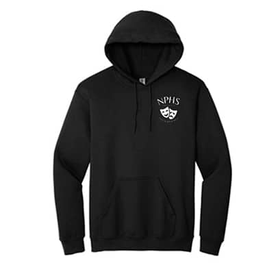 Hooded Sweatshirt w/ NPHS Theatre Department Crest- (Color Options)